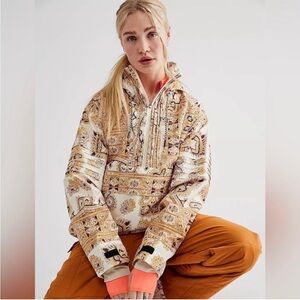 Free People x FP Movement Alpine Glow Ski Set Pullover & Bibs Size XS NWOT